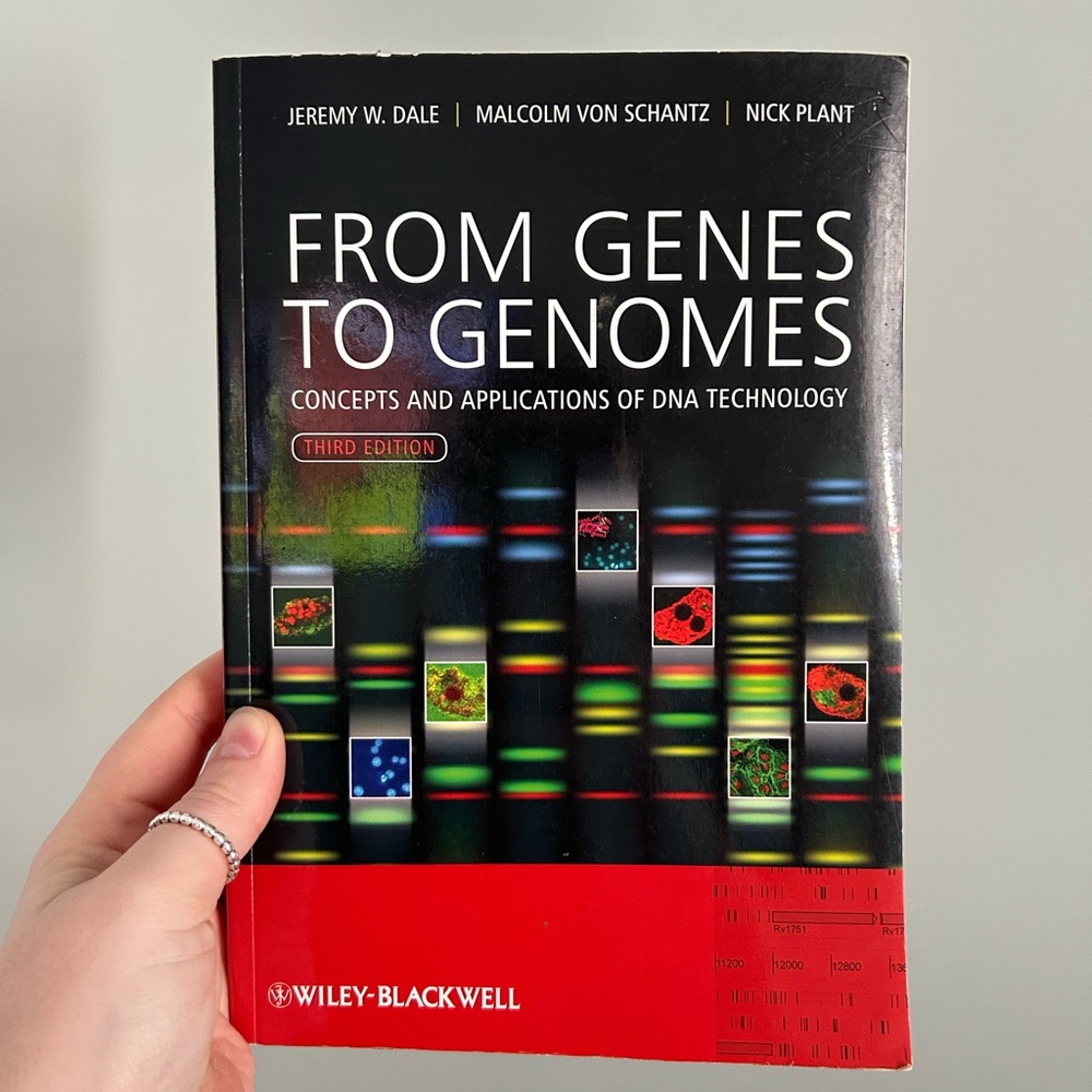 From Genes to Genomes Third Edition Text Book